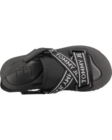 Sandálias de Mulher TOMMY JEANS SANDALIAS MUJER MODELO EN0EN02462 COLOR NEGRO BDS