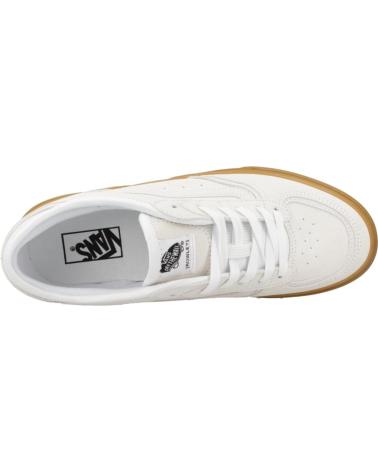 VANS ROWLEY CLASSIC MRSHMLLWWH SCARPE DA GINNASTICA BIANCHE MRSHMLLWWH