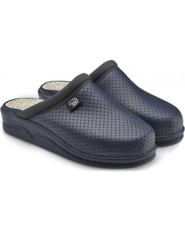 Clogs für Damen und Herren CALZAMEDI ZUECO SAGUYS CONFORT 21009 AZUL