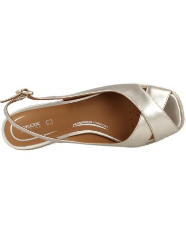 Sandalias de Mujer GEOX SANDALIAS MUJER MODELO D PANAREA A COLOR ORO C2012