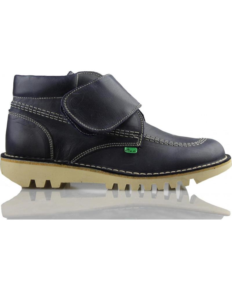 Stiefel für Mädchen und Junge ARANTXA BOTIN VELCRO NINOS MARINO