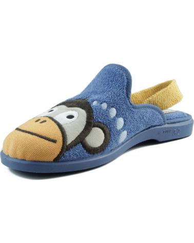 girl and boy House slipers VUL-LADI VULLADI DOMESTICO CHICO GOMA AZUL