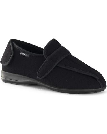 Hausschuhe für Damen und Herren CALZAMEDI POST OPERATORIO UNISEX 3050 NEGRO