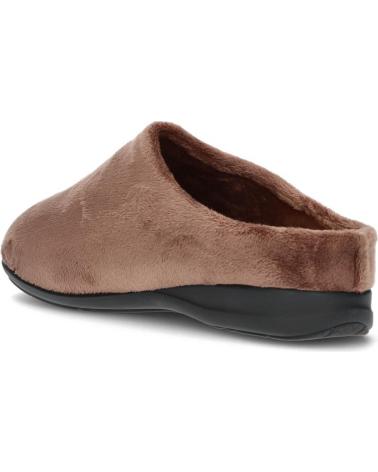 Hausschuhe für Damen und Herren CALZAMEDI DE ESTAR POR CASA UNISEX 3062 MARRON