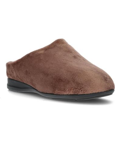 Hausschuhe für Damen und Herren CALZAMEDI DE ESTAR POR CASA UNISEX 3062 MARRON
