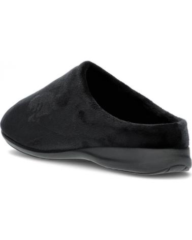 Hausschuhe für Damen und Herren CALZAMEDI DE ESTAR POR CASA UNISEX 3062 NEGRO