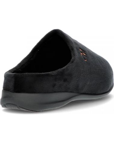 Hausschuhe für Damen und Herren CALZAMEDI DE ESTAR POR CASA UNISEX 3062 NEGRO