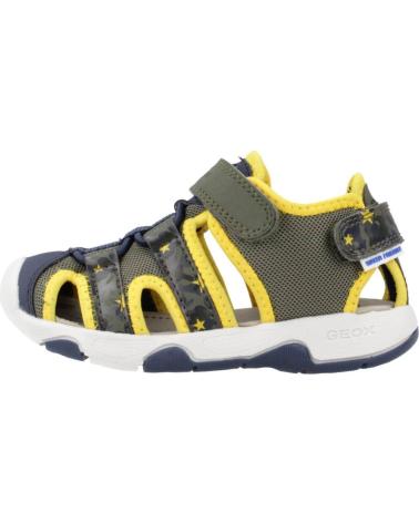boy Sandals GEOX SANDALIAS NINO MODELO B S MULTY B B COLOR VERDE C0629