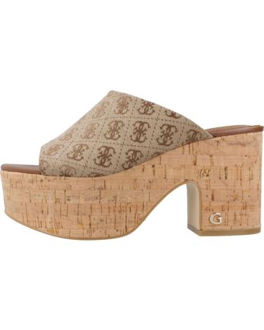 Sandali per Donna GUESS SANDALIAS YAKI LOGOTIPO 4G BEIGE