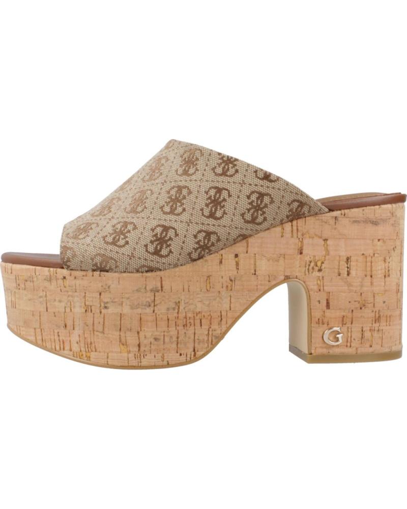 Sandales pour Femme GUESS SANDALIAS YAKI LOGOTIPO 4G BEIGE