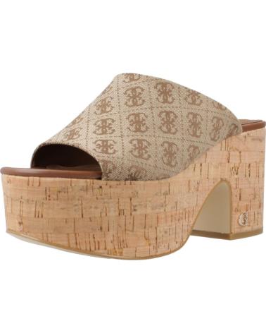 Sandales pour Femme GUESS SANDALIAS YAKI LOGOTIPO 4G BEIGE
