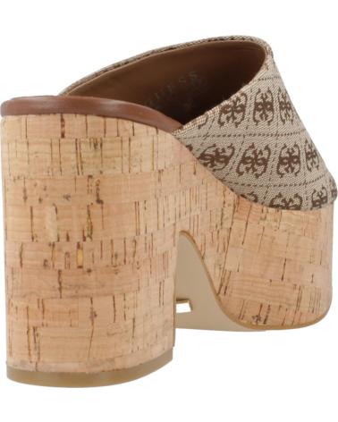 Sandales pour Femme GUESS SANDALIAS YAKI LOGOTIPO 4G BEIGE