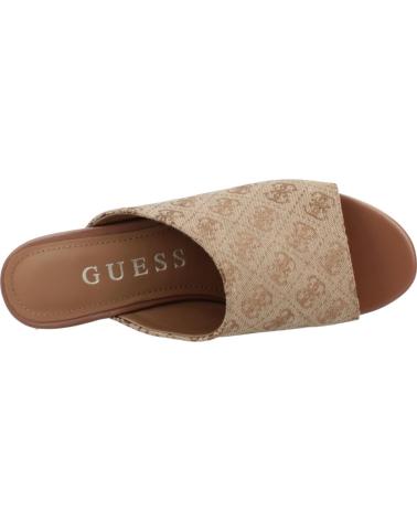 Sandales pour Femme GUESS SANDALIAS YAKI LOGOTIPO 4G BEIGE