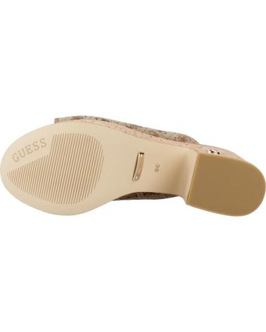Sandales pour Femme GUESS SANDALIAS YAKI LOGOTIPO 4G BEIGE