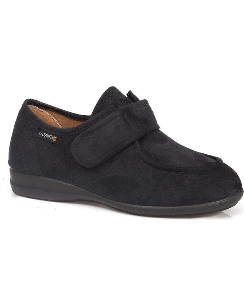 Schuhe für Damen und Herren CALZAMEDI DOMESTICO Y-O POSTOPERATIVO 3081 NEGRO