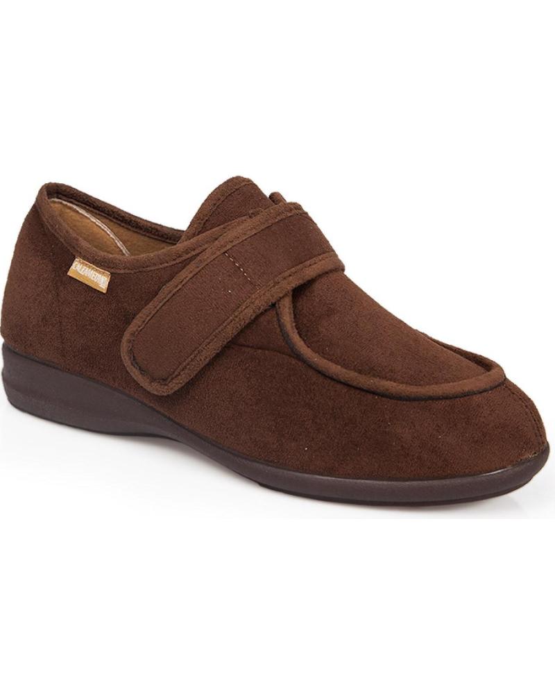 Schuhe für Damen und Herren CALZAMEDI DOMESTICO Y-O POSTOPERATIVO 3081 MARRON