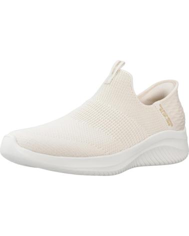 Esportes  de Mulher SKECHERS ZAPATILLAS MUJER MODELO SLIP-INS ULTRA FLEX 3 0 COZY STREAK NAT