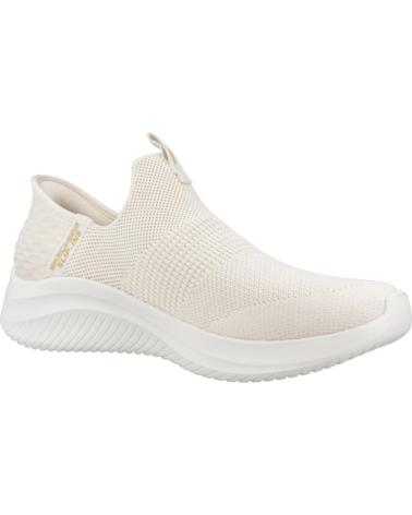 Esportes  de Mulher SKECHERS ZAPATILLAS MUJER MODELO SLIP-INS ULTRA FLEX 3 0 COZY STREAK NAT