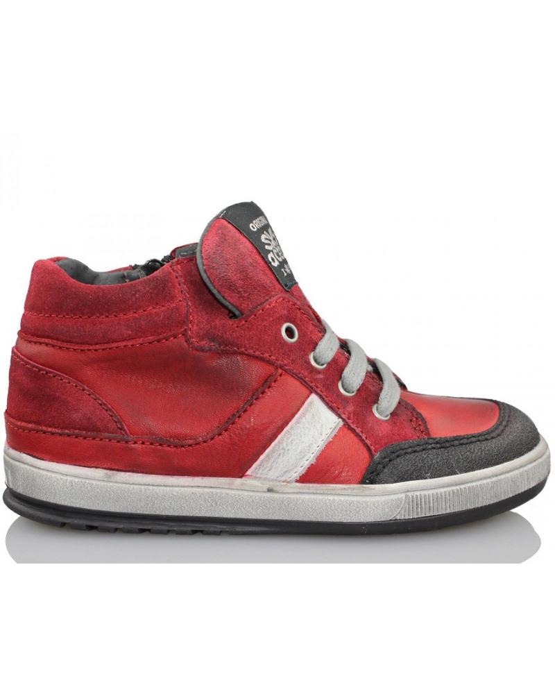 Botines de Niña y Niño ACEBOS KIDS BOY ROJO