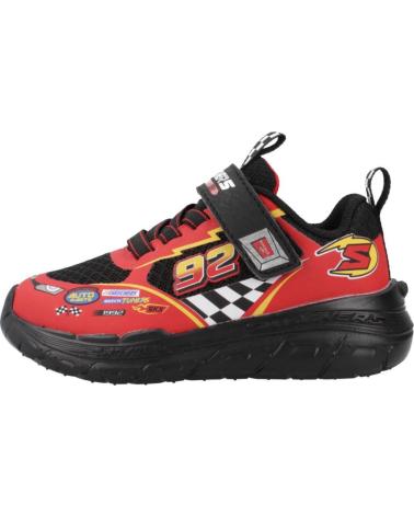 Deportivas de Niño SKECHERS ZAPATILLAS NINO MODELO SKECH TRACKS COLOR ROJO BKRD