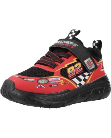 Deportivas de Niño SKECHERS ZAPATILLAS NINO MODELO SKECH TRACKS COLOR ROJO BKRD