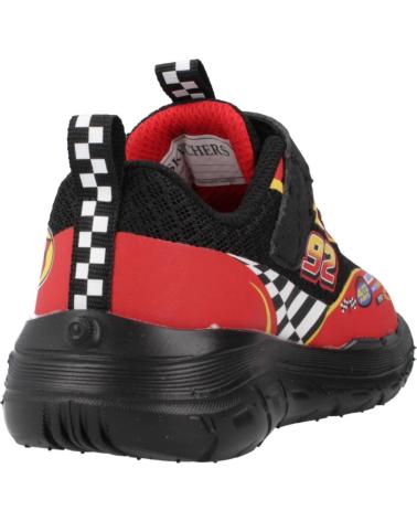Deportivas de Niño SKECHERS ZAPATILLAS NINO MODELO SKECH TRACKS COLOR ROJO BKRD