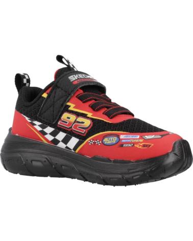 Deportivas de Niño SKECHERS ZAPATILLAS NINO MODELO SKECH TRACKS COLOR ROJO BKRD