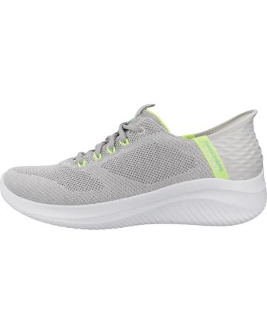 Esportes  de Mulher SKECHERS ZAPATILLAS MUJER MODELO ULTRA FLEX 3 0 SLIP-INS COLOR GRIS G GYMT