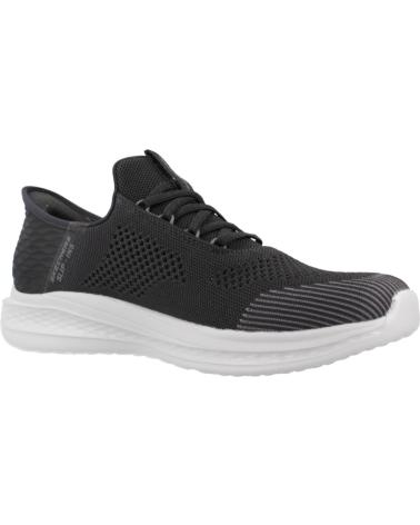 SKECHERS ZAPATILLAS HOMBRE MODELO SPLI-INS SLADE COLOR NEGRO BLK