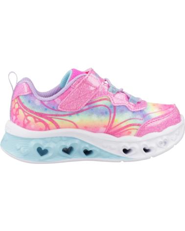 Esportes--De-Niña-SKECHERS-ZAPATILLAS-NINA-MODELO-303253N-COLOR-ROSA-HPLV