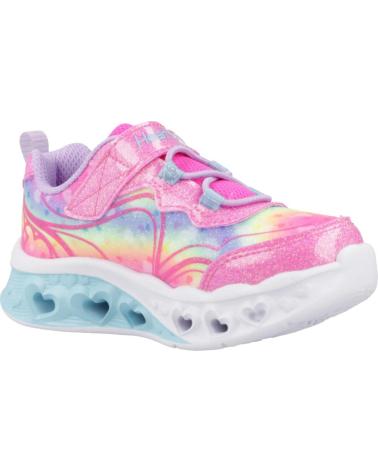 Esportes--De-Niña-SKECHERS-ZAPATILLAS-NINA-MODELO-303253N-COLOR-ROSA-HPLV