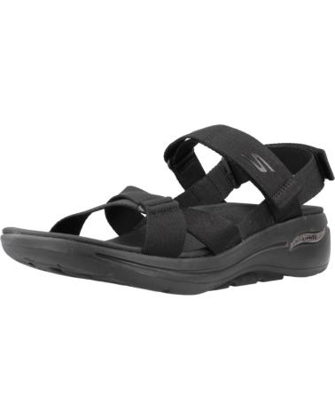 Sandales-De-Mujer-SKECHERS-SANDALIAS-PLANAS-140808-MUJER-NEGRO