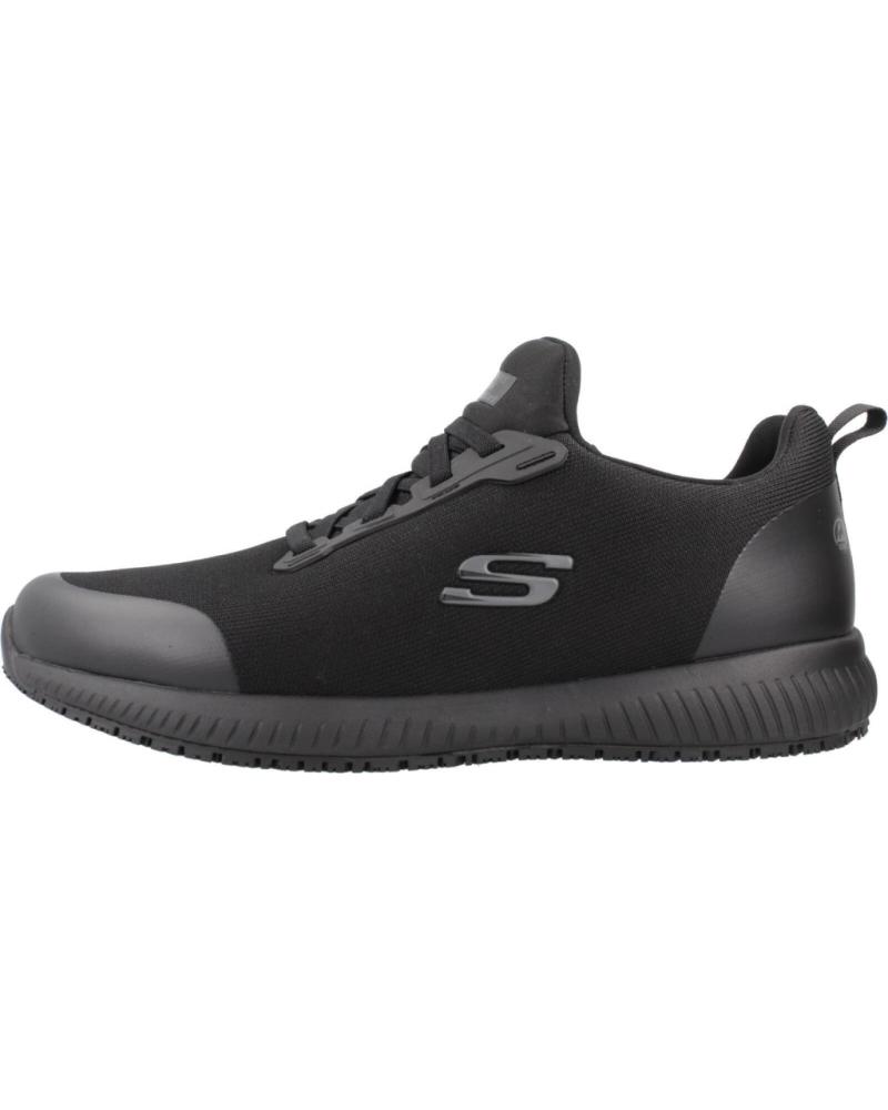 SKECHERS WORK RELAXED FIT 200051EC BLK - ZAPATILLAS HOMBRE NEGRO NEGRO