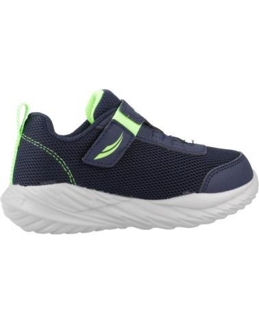 SKECHERS NITRO SPRINT - BLUE KIDS' SNEAKERS WITH NEON DETAILS NVLM
