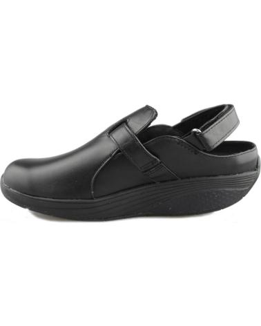 Zuecos de Mujer y Hombre MBT FLUA UNISEX NEGRO