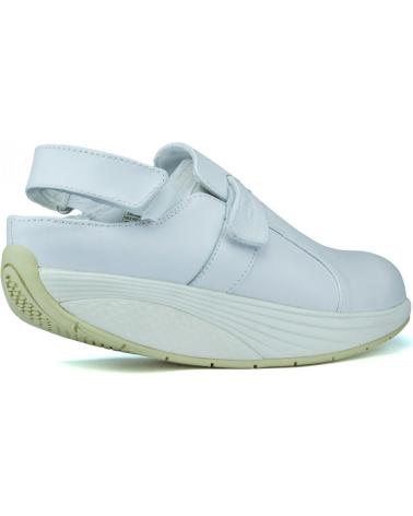 Woman and Man Clogs MBT FLUA UNISEX BLANCO