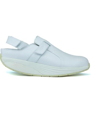 Zuecos de Mujer y Hombre MBT FLUA UNISEX BLANCO