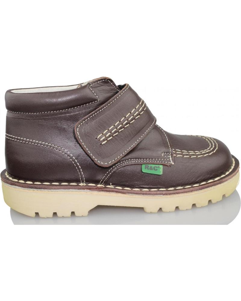 Botines de Niña y Niño RUBIO Y CASTAÑO RUBIO Y CASTANO NAPA  RALLYC MARRON