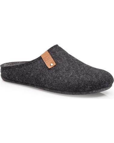 Hausschuhe für Damen und Herren CALZAMEDI ZAPATILLAS DE ESTAR POR CASA UNISEX 6578 GRIS