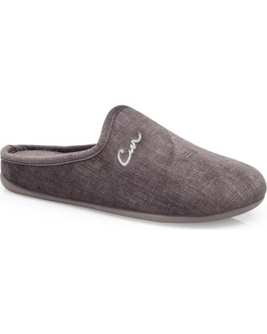 Hausschuhe für Damen und Herren CALZAMEDI ZAPATILLAS DE ESTAR POR CASA UNISEX 6579 GRIS