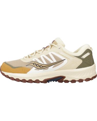 Esportes  de Mulher e Homem SAUCONY ZAPATILLAS HOMBRE MODELO GRID PEAK COLOR MARRON CLARO TNCHNG TNCHNGRN