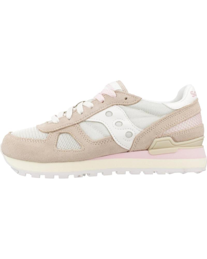 Sneaker-De-Mujer-SAUCONY-ZAPATILLAS-MUJER-MODELO-SHADOW-ORIGINAL-COLOR-MARRON-SGWHT