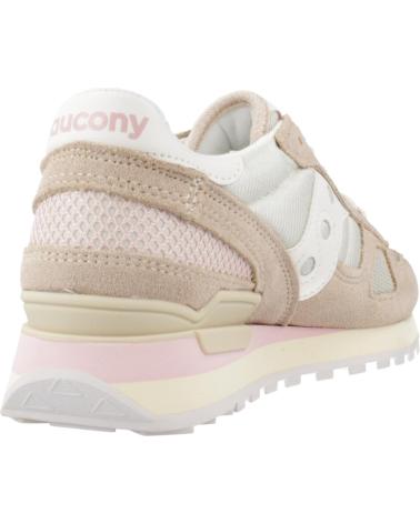 Sneaker-De-Mujer-SAUCONY-ZAPATILLAS-MUJER-MODELO-SHADOW-ORIGINAL-COLOR-MARRON-SGWHT