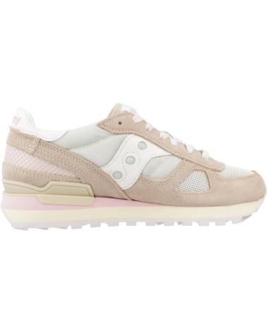 Sneaker-De-Mujer-SAUCONY-ZAPATILLAS-MUJER-MODELO-SHADOW-ORIGINAL-COLOR-MARRON-SGWHT