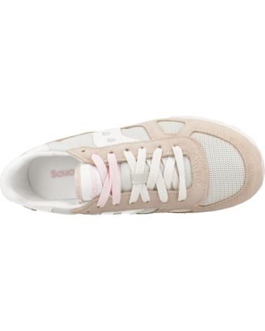 Sneaker-De-Mujer-SAUCONY-ZAPATILLAS-MUJER-MODELO-SHADOW-ORIGINAL-COLOR-MARRON-SGWHT
