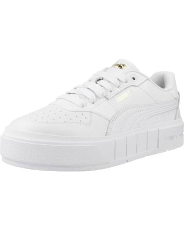 Deportivas de Mujer PUMA MODELO CALI COURT LTH PARA MUJER COLOR BLANCO