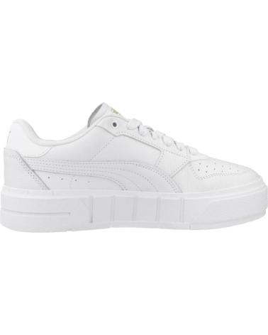Deportivas de Mujer PUMA MODELO CALI COURT LTH PARA MUJER COLOR BLANCO