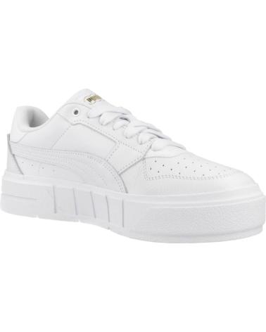 Deportivas de Mujer PUMA MODELO CALI COURT LTH PARA MUJER COLOR BLANCO