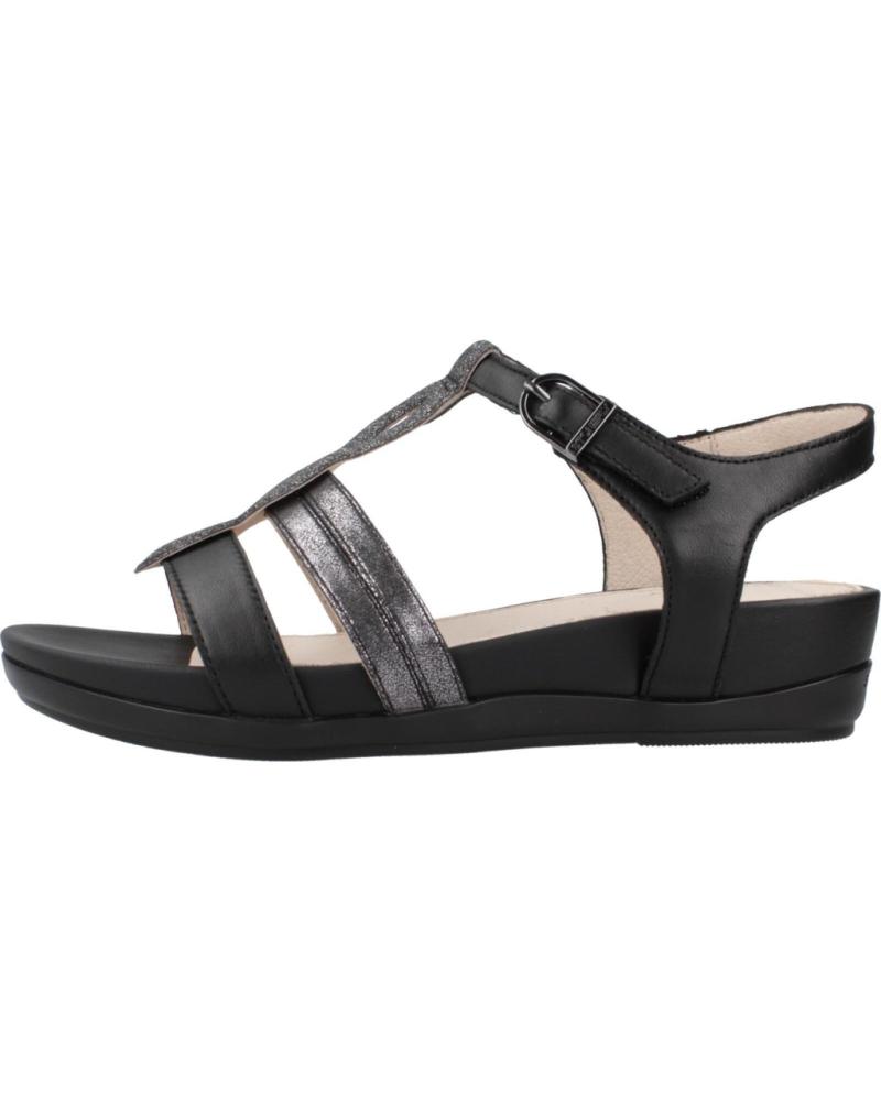 Sandali per Donna STONEFLY EVE 31 S LAMINATED-NAPPA LTH 220839 NEGRO