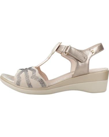 Woman Sandals STONEFLY VANITY III 32 LAMINATED LTH-GOAT SUEDE 220859 TAUPE VARIOS COLORES